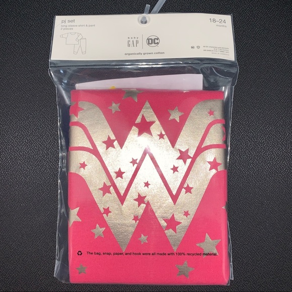 DC WONDER WOMEN 100% COTTON PJ’S - Picture 2 of 2